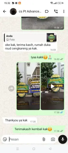 Testimonial Papan Bunga Pernikahan aceh besar