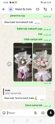Testimonial Buket Bunga aceh besar