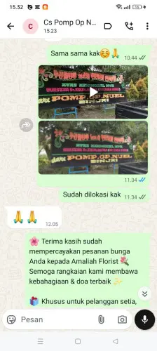 Testimonial Papan Bunga aceh besar